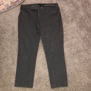 Mossimo Supply Co. Gray Ankle Pants
